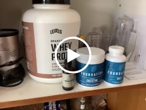 Customer photo review of Foundation Daily + Creatine Bundle