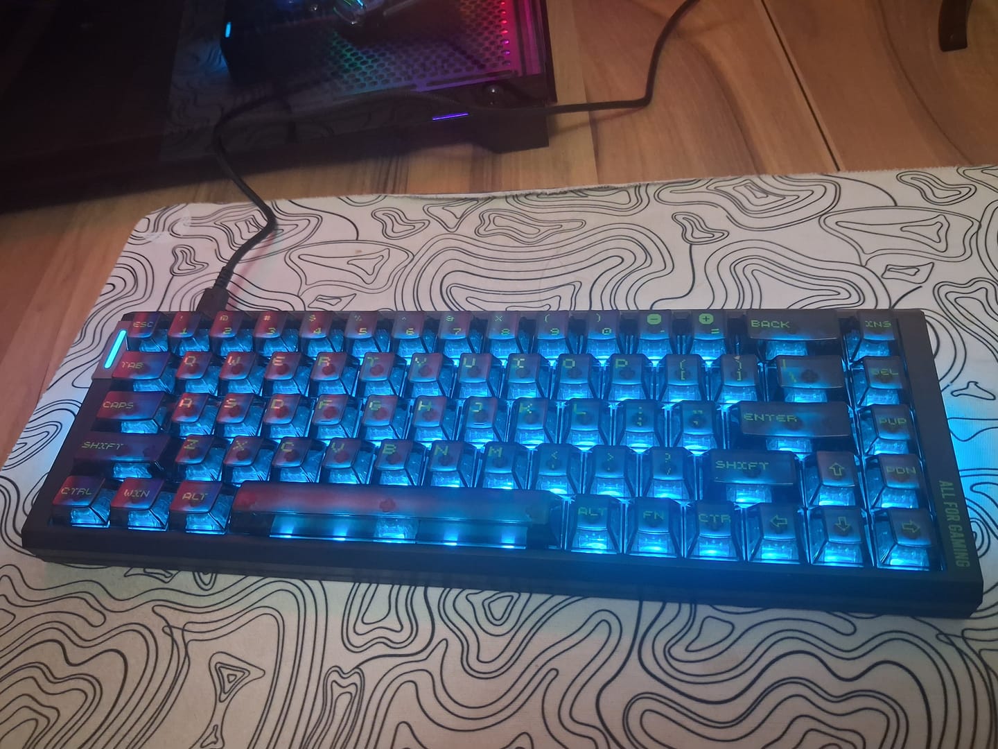 Customer photo review of ATK RS6 Air Klavye (Manyetik Switch / HE)