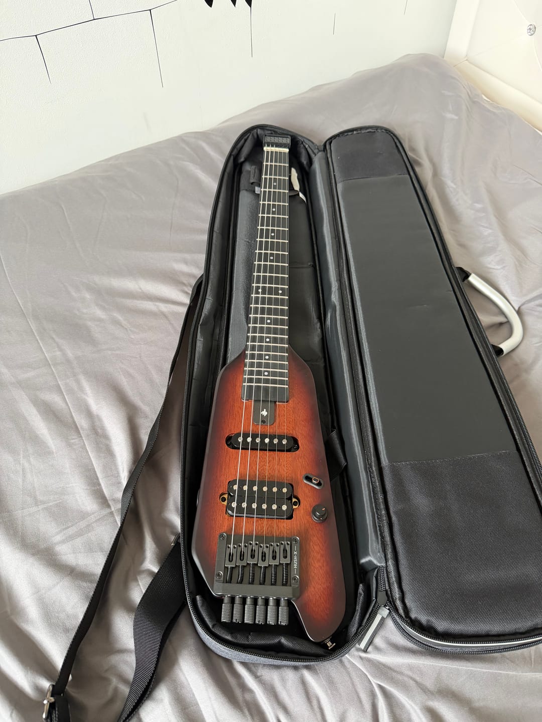Customer photo review of Donner HUSH X Electric Guitar