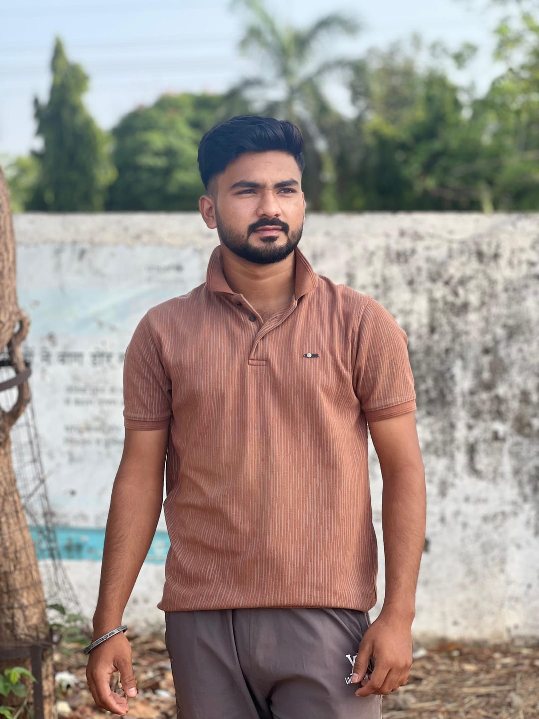 Customer photo review of Light Blue Denim Shirt
