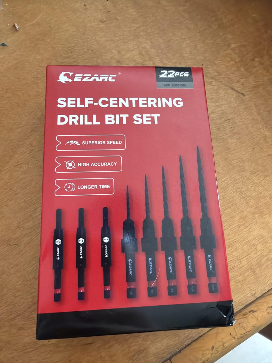 Customer photo review of EZARC 22PCS Countersink Drill Bit & Wood Plug Cutter Set (1/4" Hex Shank)