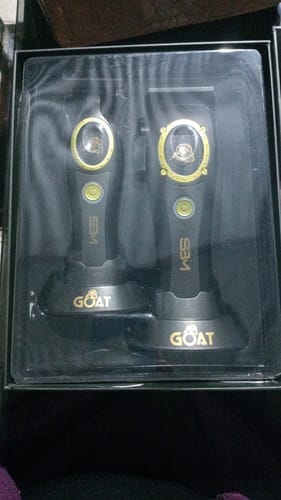 Customer photo review of GOAT Combo – Clipper & Trimmer de Alta Precisión