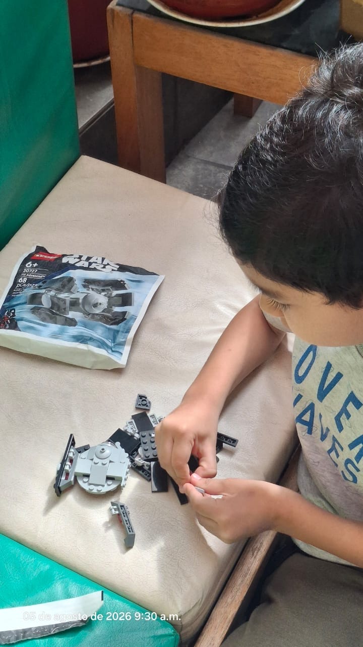 Customer photo review of Minimodelo: TIE Avanzado