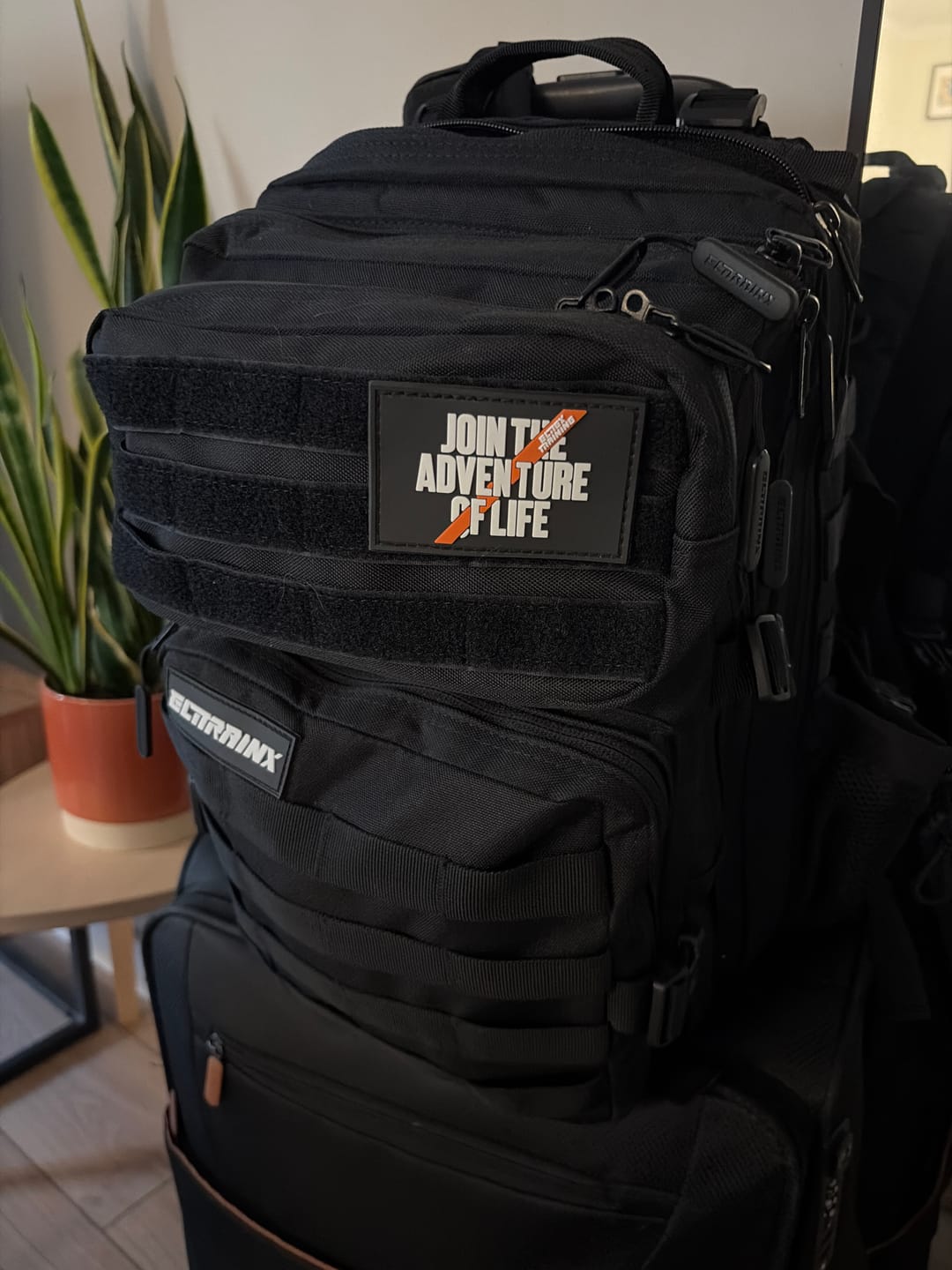 Customer photo review of Mochila Táctica 25L All in Negro