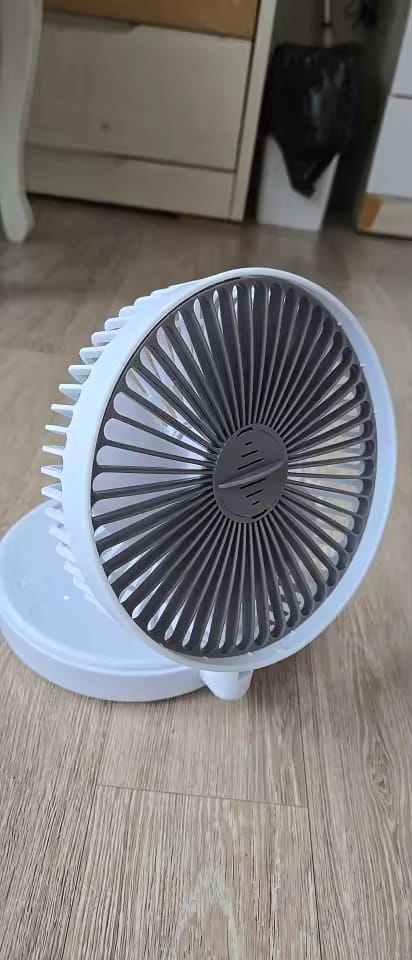 Customer photo review of Ventilateur Sans-Fil Rechargeable