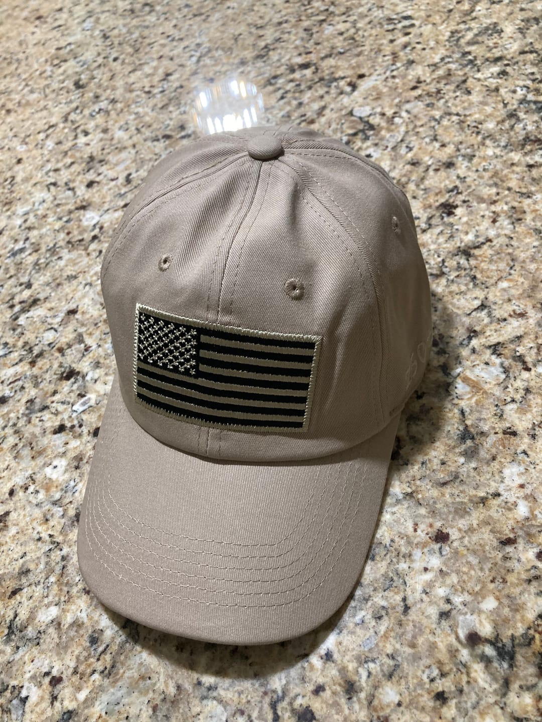 Customer photo review of America 250th Anniversary Hat – American Flag Baseball Cap 1776 - 2026 (Exclusive)