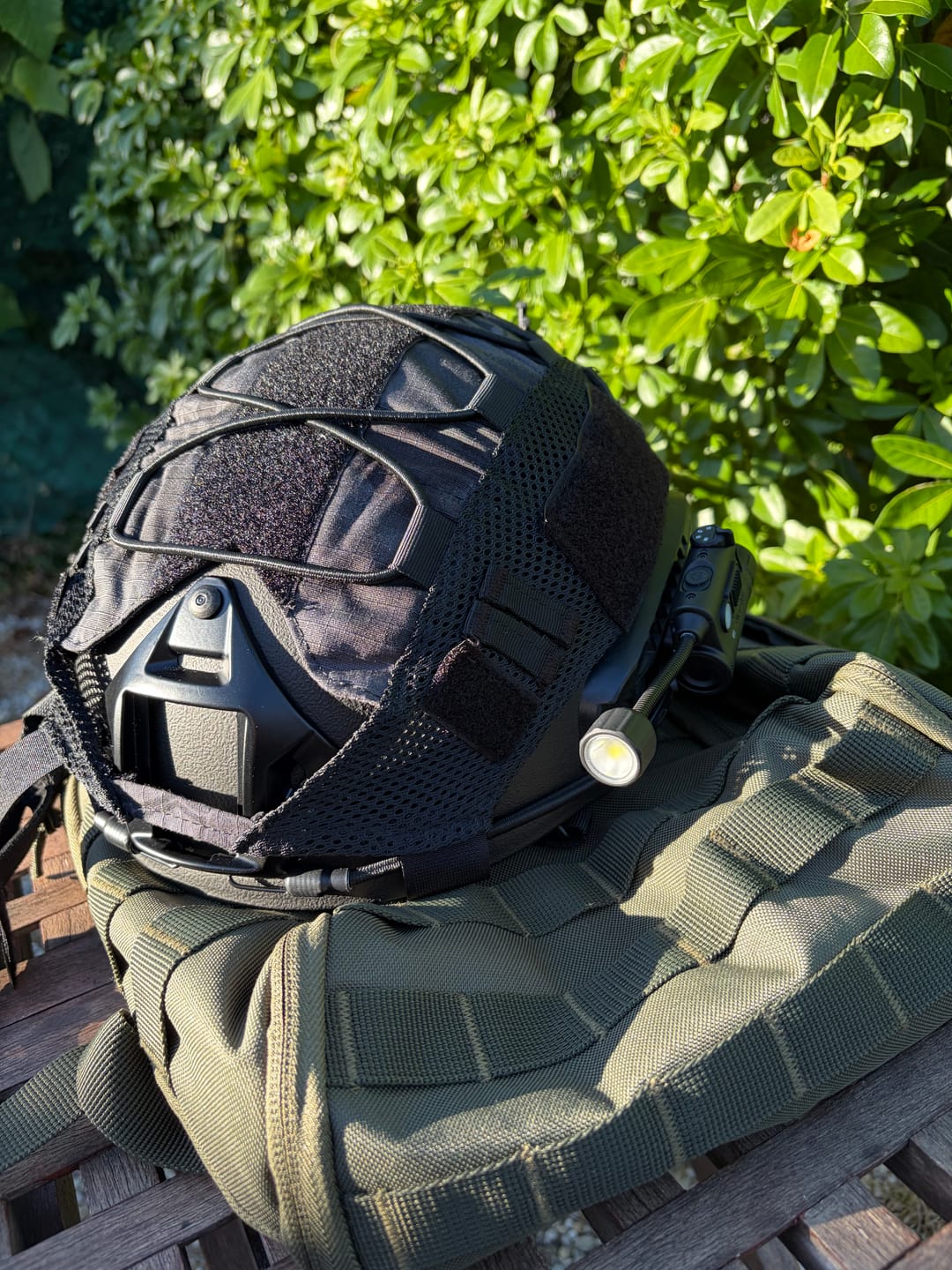 Customer photo review of Casque militaire pare-balles FAST certifié 3A