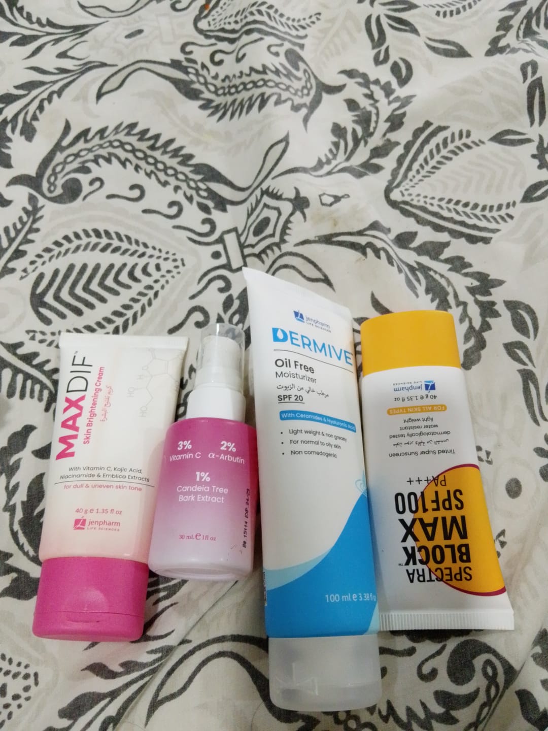 Customer photo review of Maxdif Brightening Serum