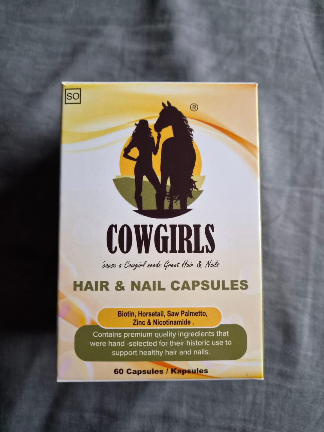Customer photo review of Hair & Nail Capsules
