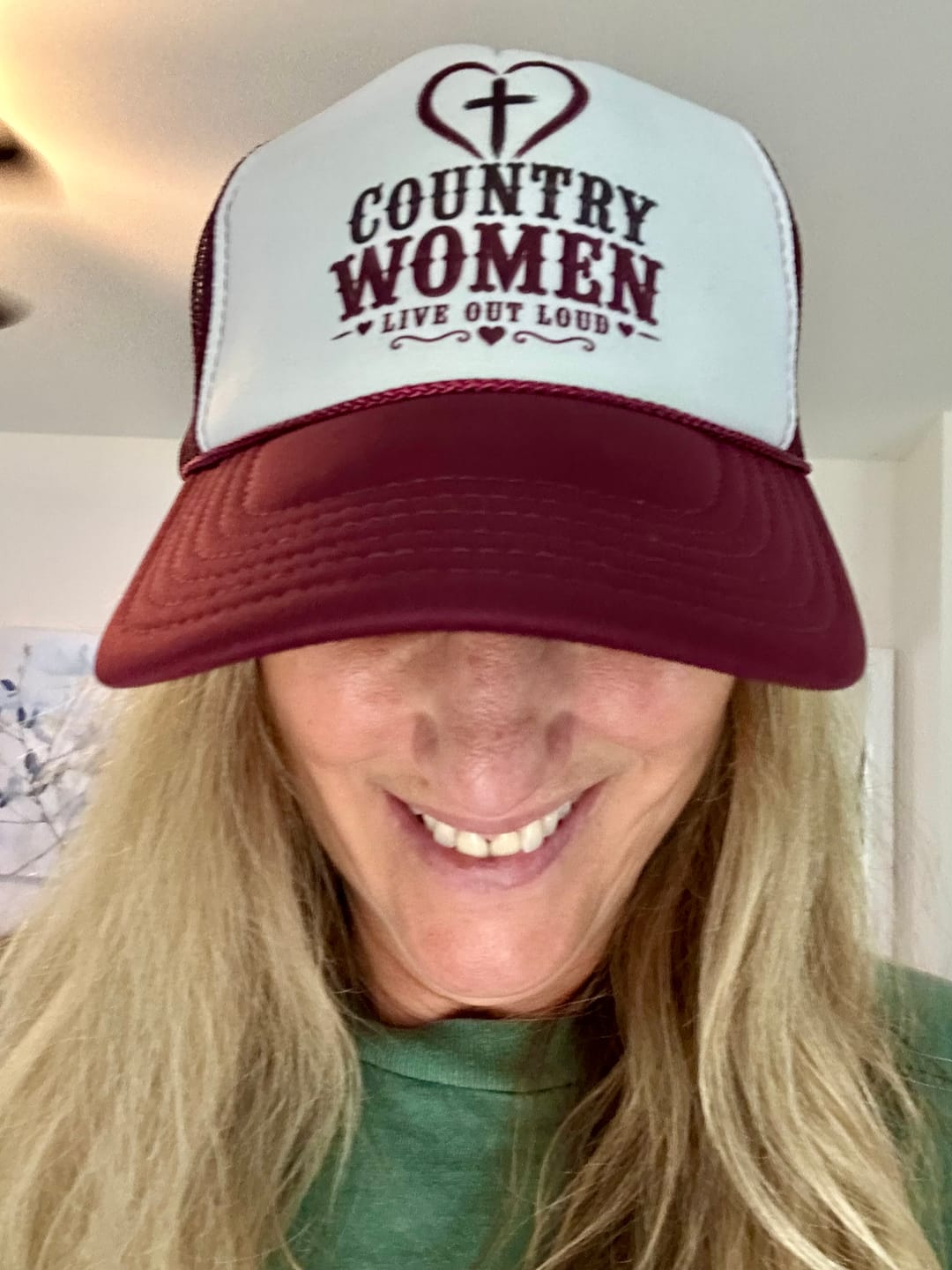 Customer photo review of 1-Custom Trucker Hats