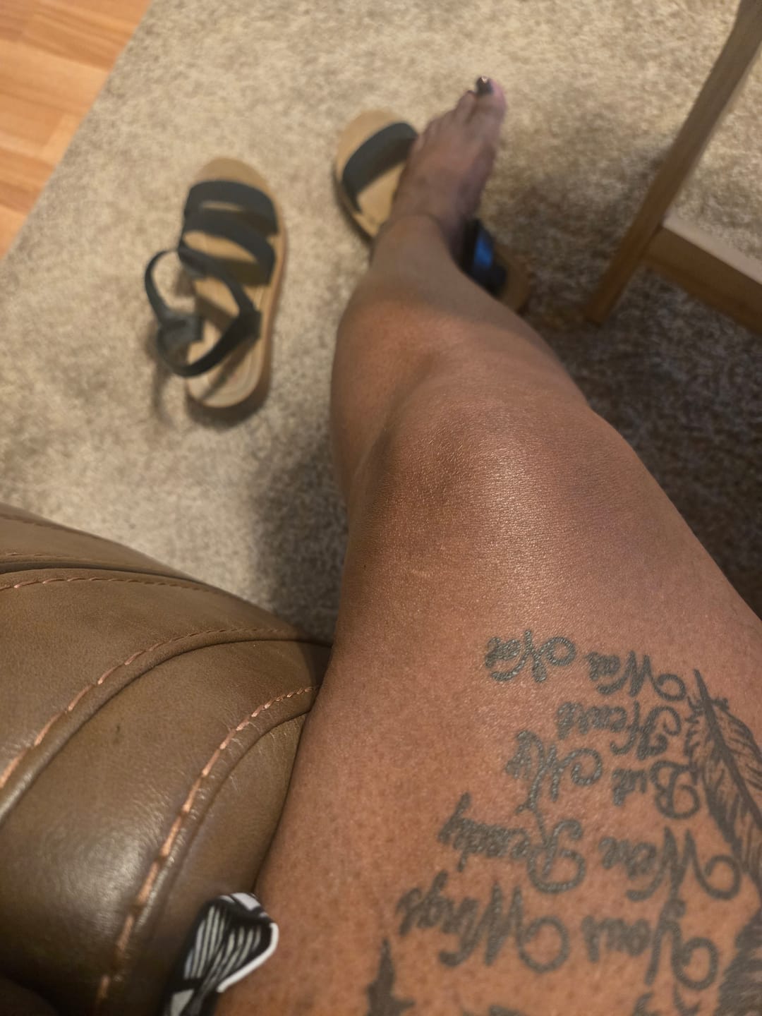 Customer photo review of (NEW) BODY GLAZE: DRUNKEN PEACH