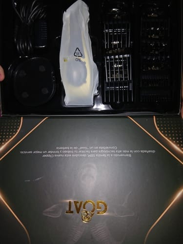 Customer photo review of GOAT Clipper – Máquina de Corte Profesional
