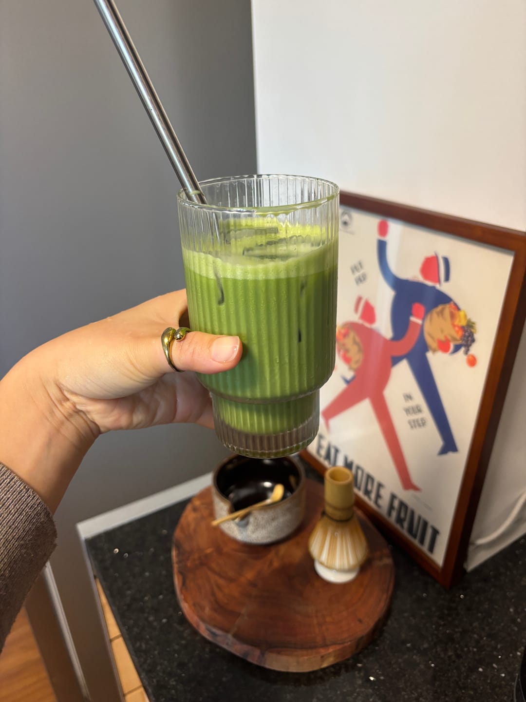 Customer photo review of Matcha Ritual Starter Set