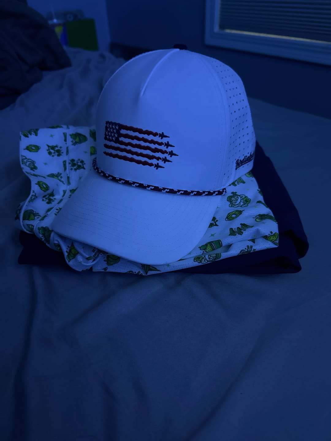Customer photo review of USA Hat White