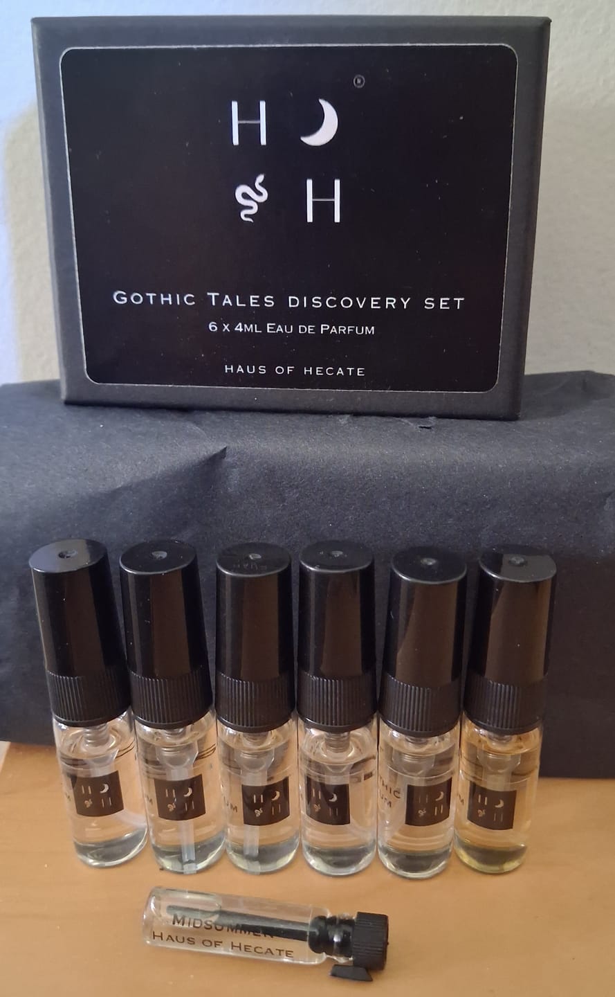 Customer photo review of Gothic Tales Perfume Box