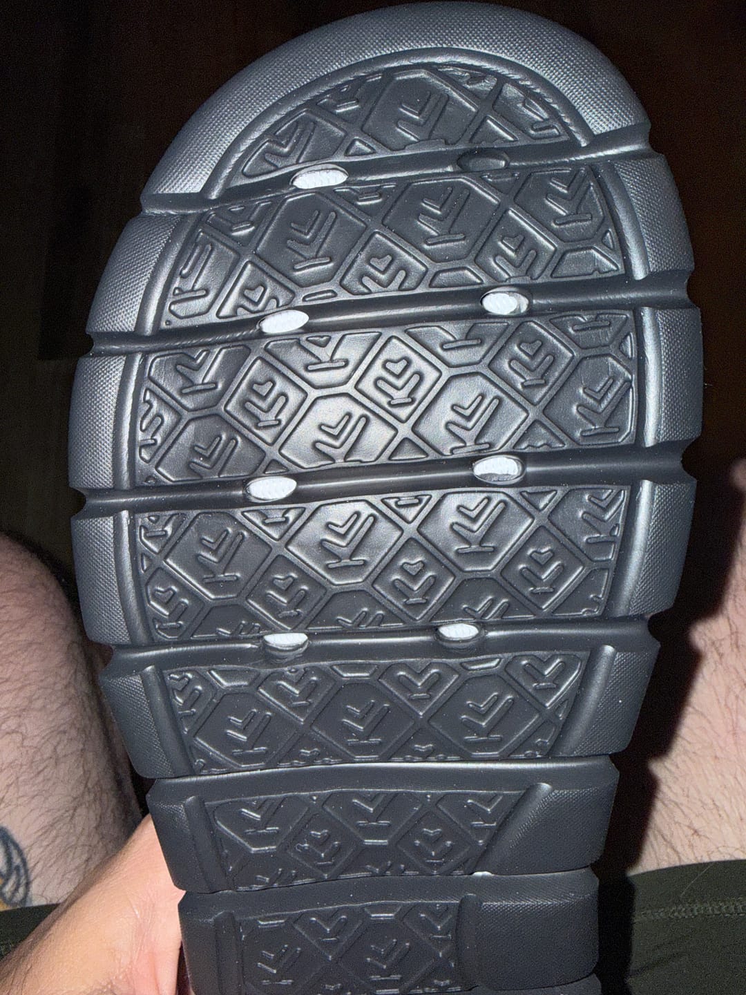 Customer photo review of Comfy Stride  - Hands Free Slip In  & Extra Wide Toe Box