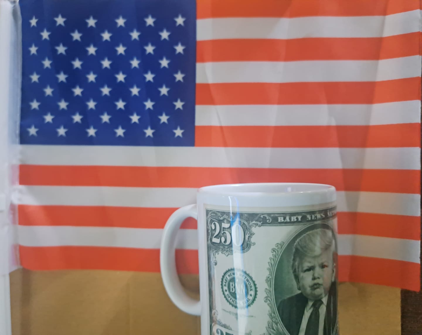 Customer photo review of "250th Anniversary Bill" Mug