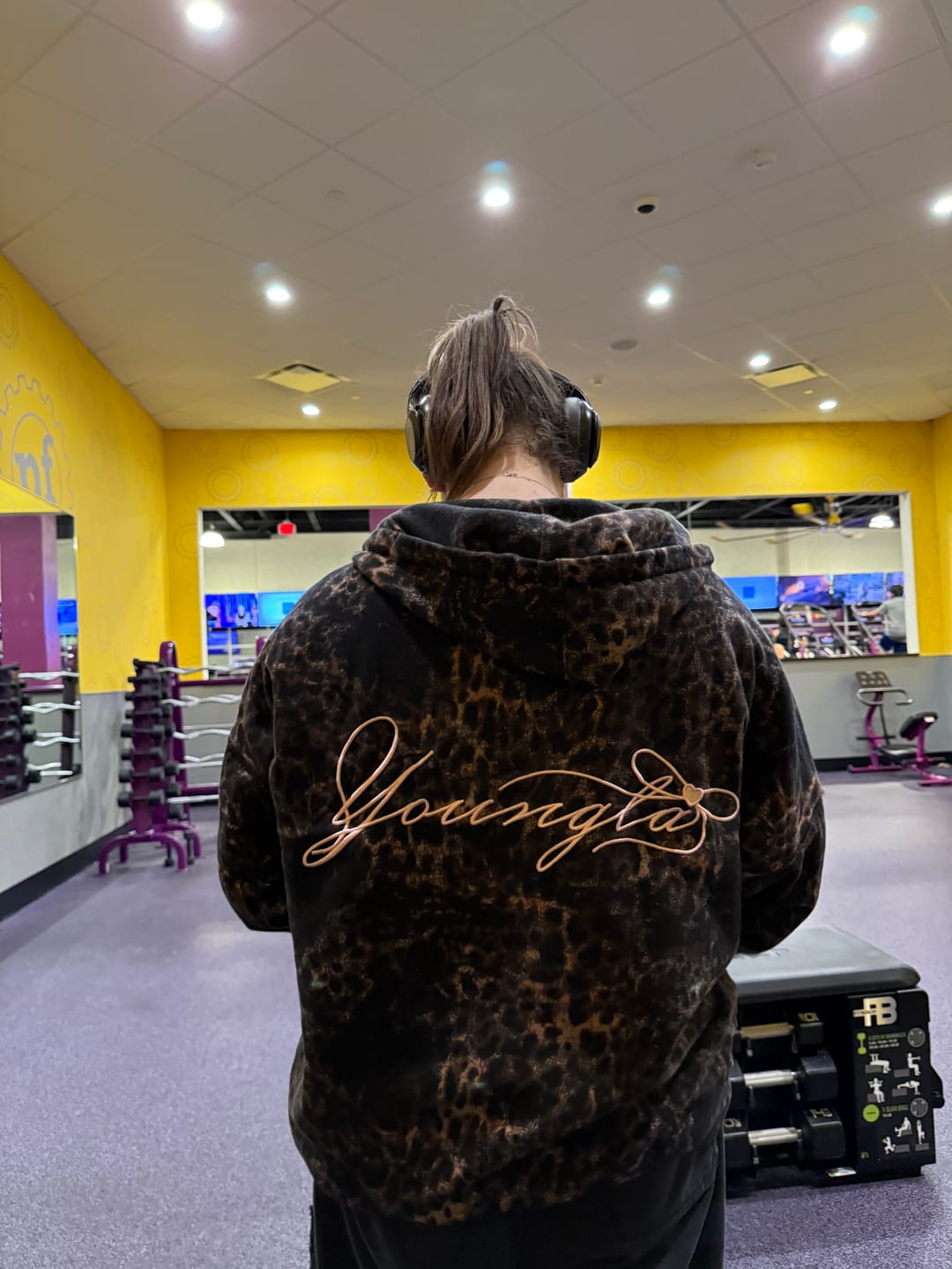 Customer photo review of W533 Flashback Zip Hoodie
