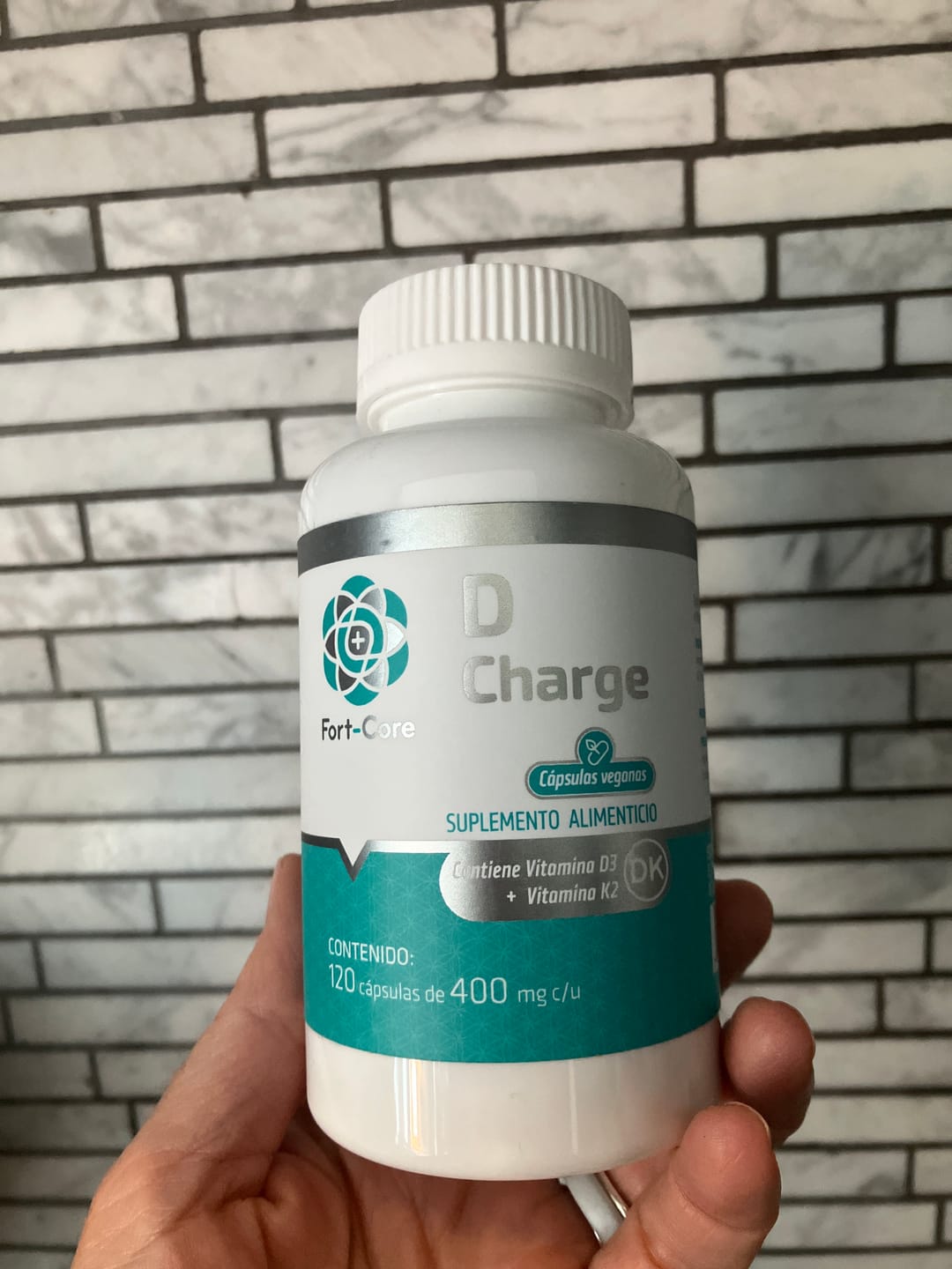 Customer photo review of D Charge 400mg  Fort-Core 120 cap