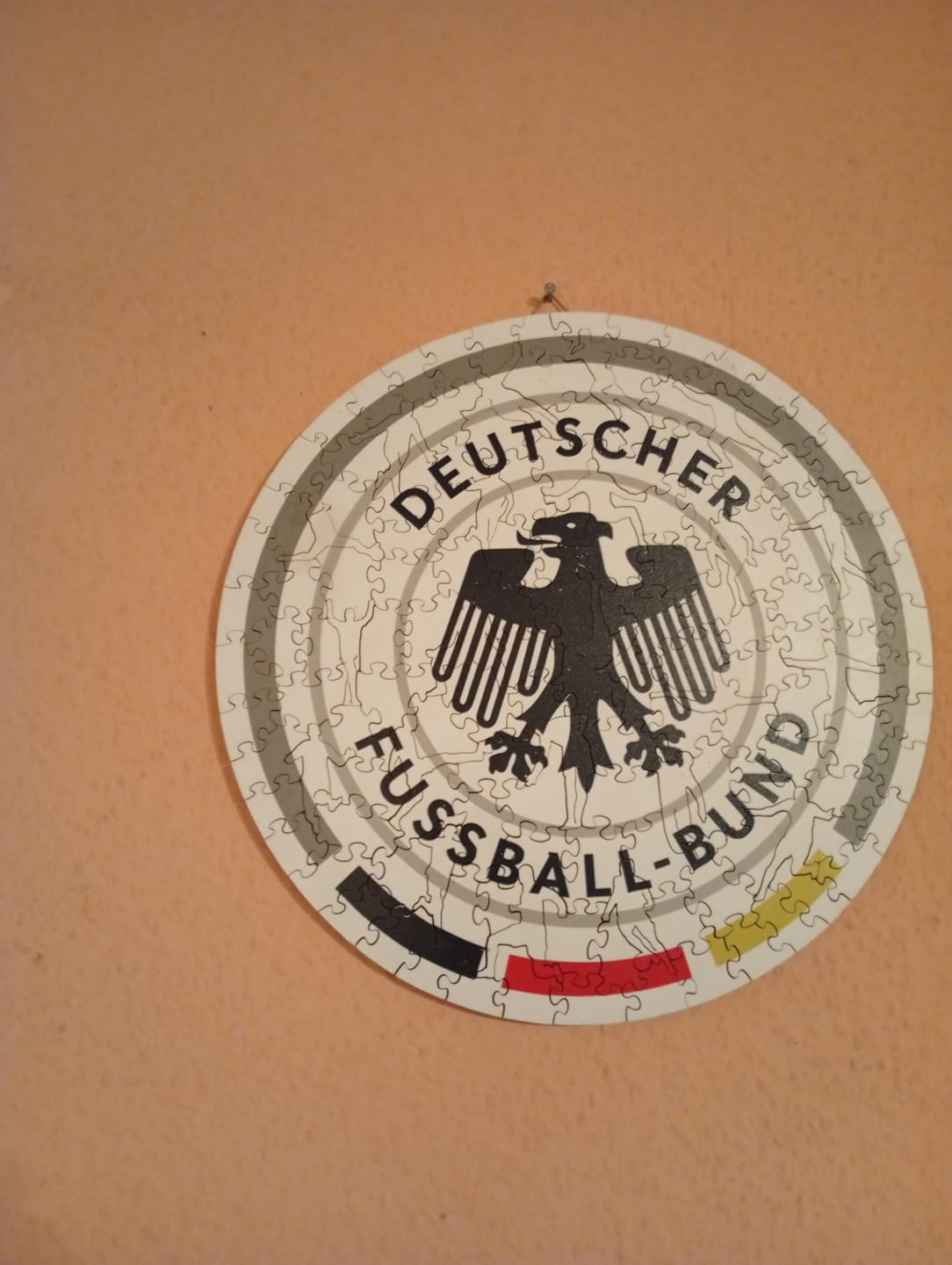 Customer photo review of DFB-Adler-Logo® - Holzpuzzle