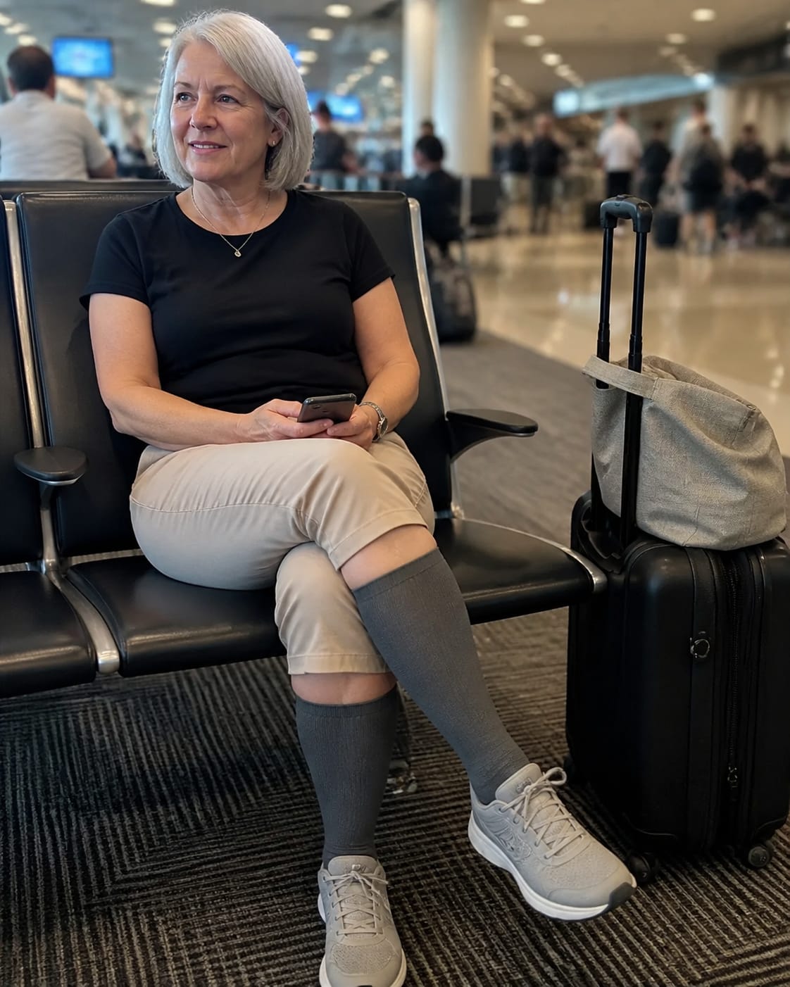 Customer photo review of Original Wide Compression Socks