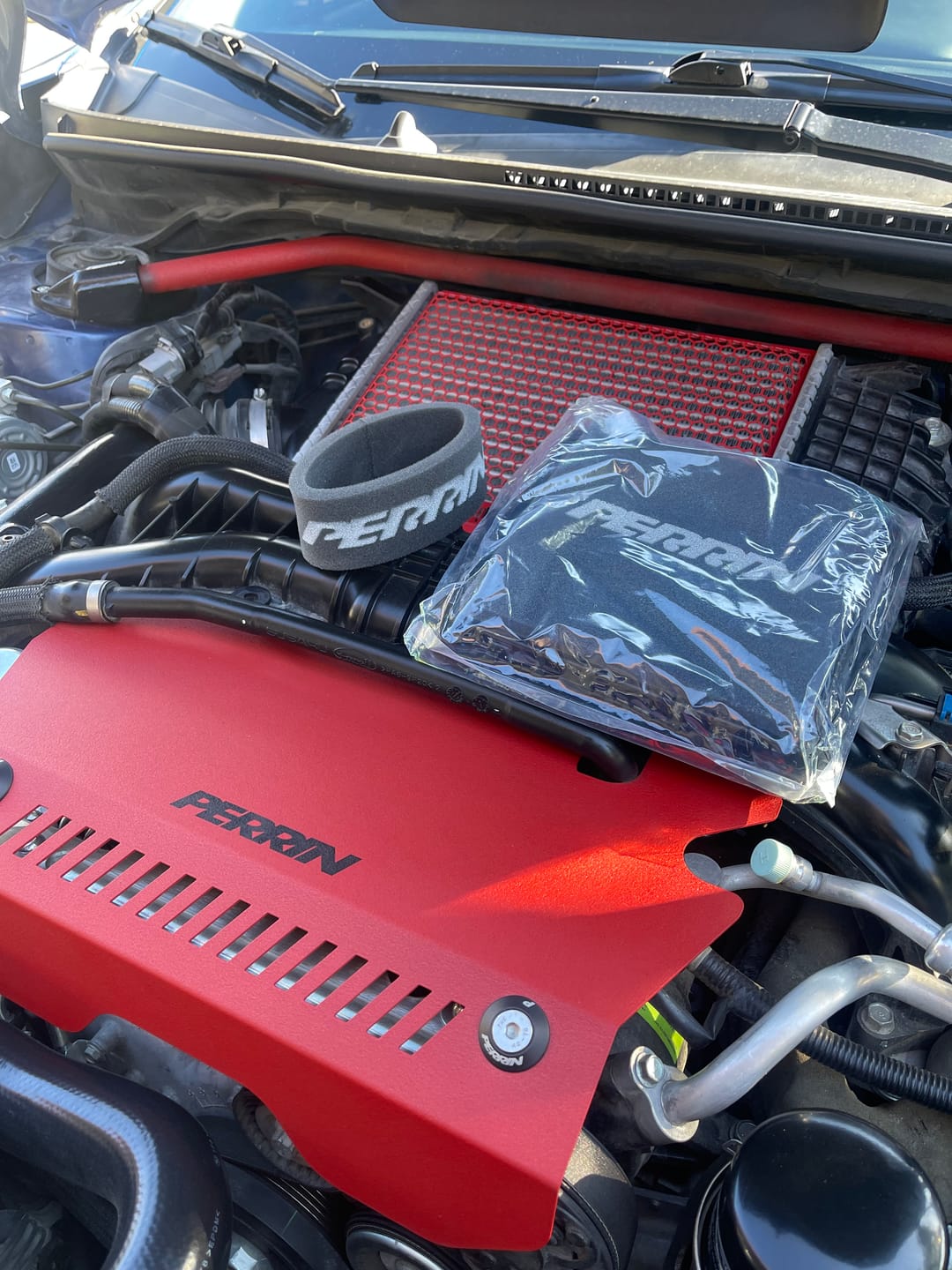 Customer photo review of High Flow Replacement Air Filter for 2008-2021 WRX, STI, Forester, XT Crosstrek, Outback, Legacy, Impreza