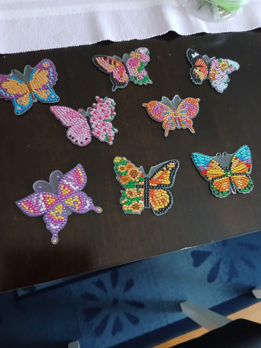 Customer photo review of Diamond Painting Magnet set om 8