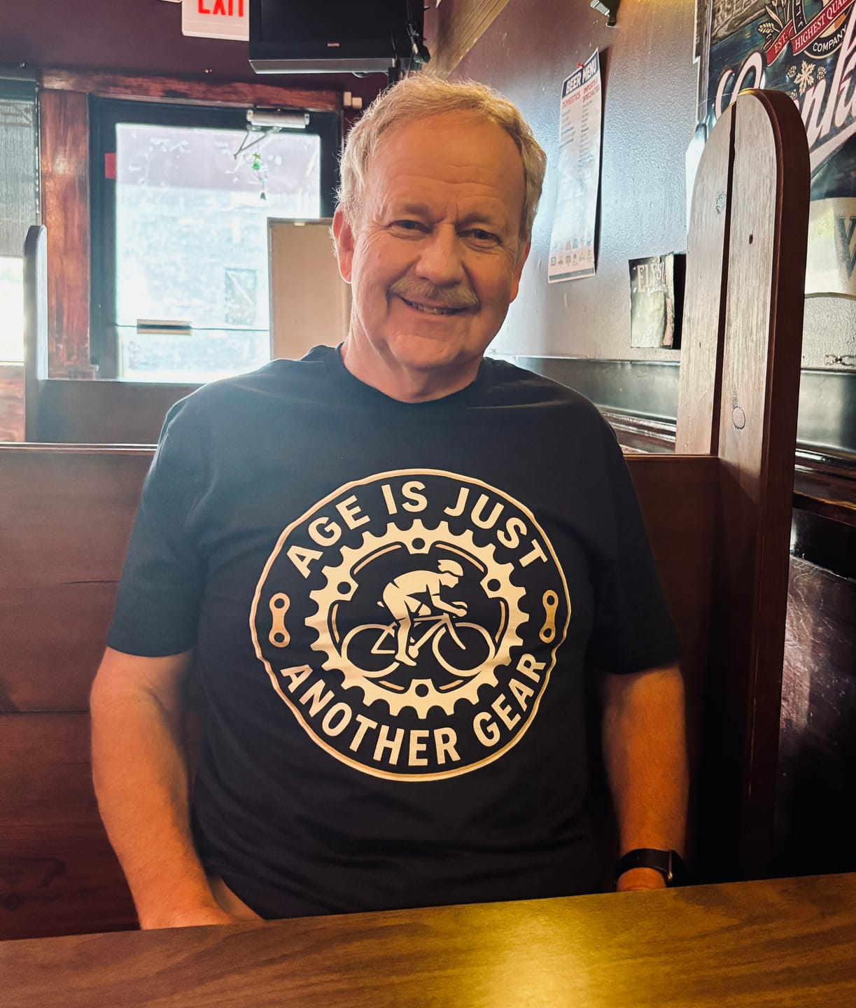 Customer photo review of Age Just Another Gear T-Shirt