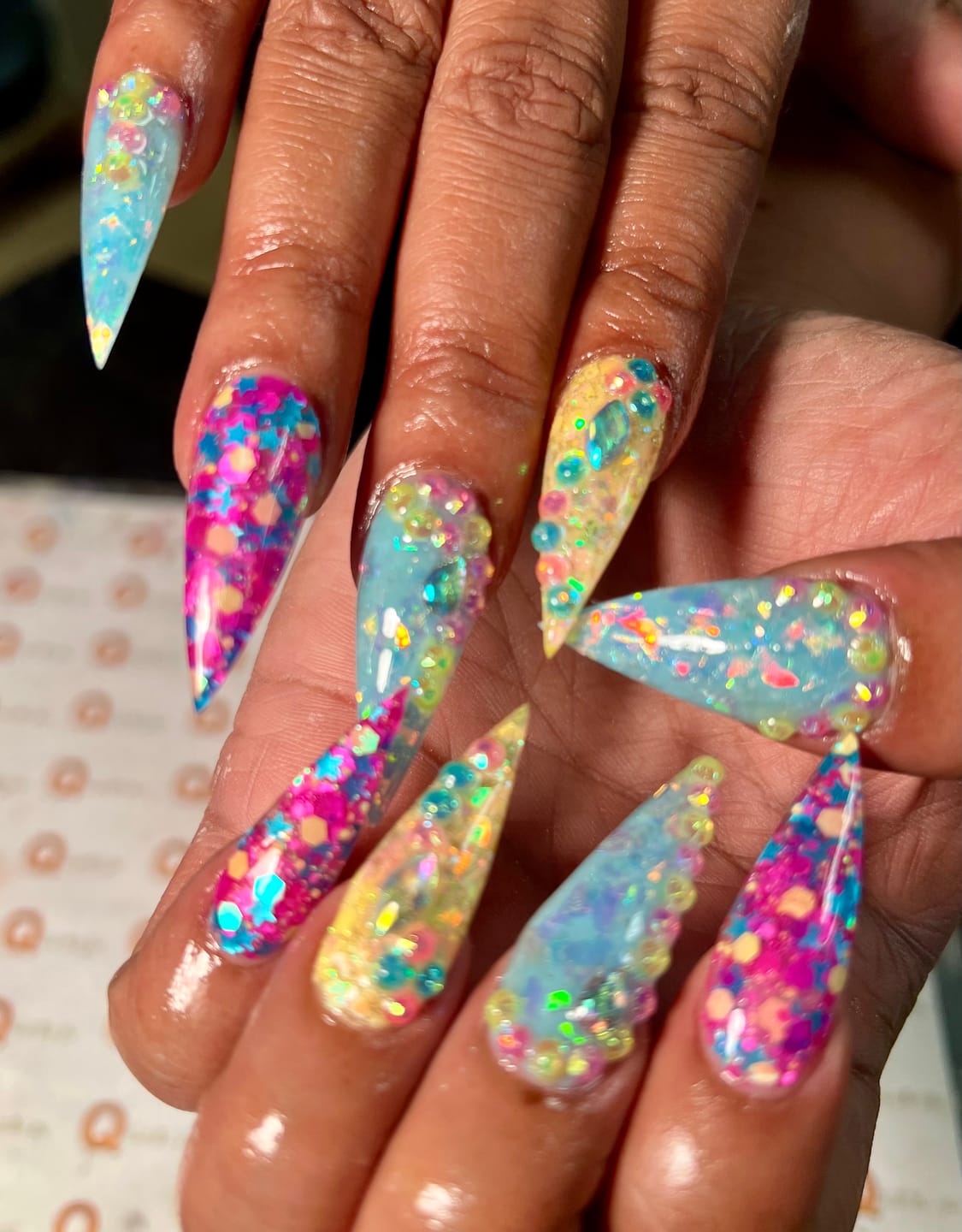 Customer photo review of Threat Level Sparkle