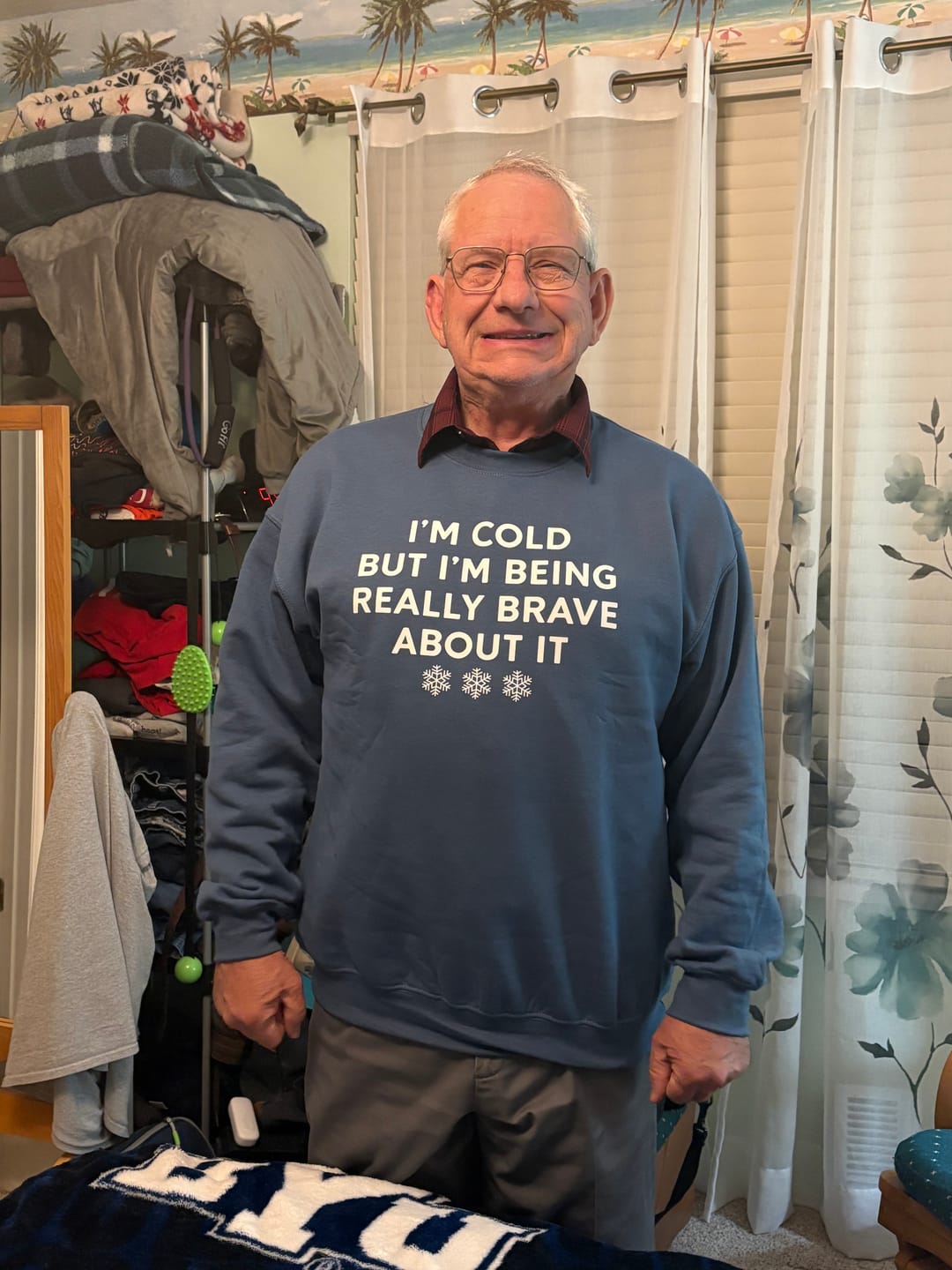 Customer photo review of I'm Cold But Am Being Really Brave