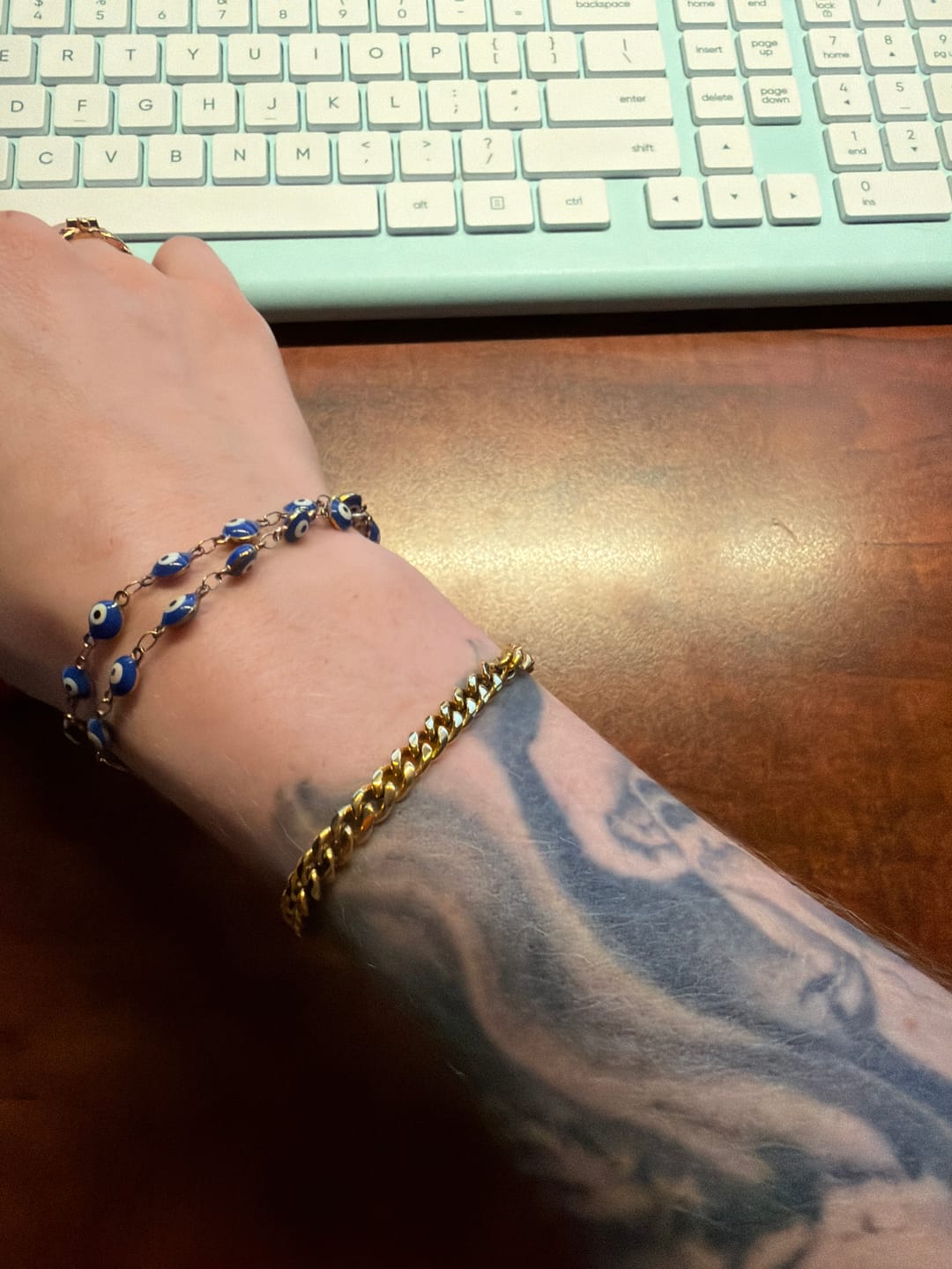 Customer photo review of Cuban Link Bracelet - 5mm