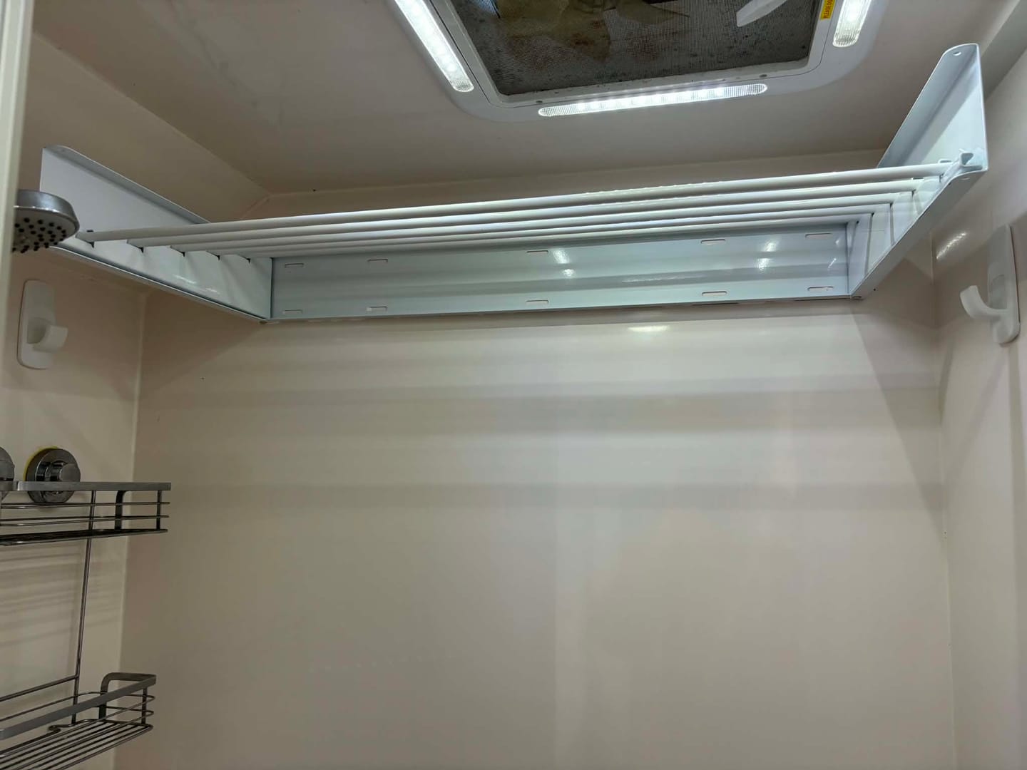 Customer photo review of Caravan Wall Mounted Drying Rack - Foldable Indoor and Outdoor