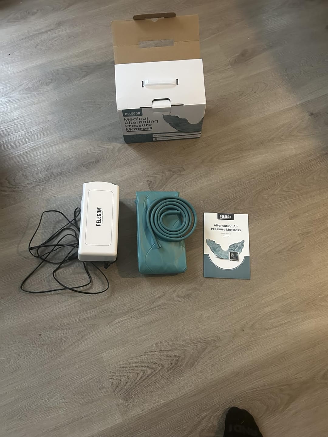 Customer photo review of Alternating Air Pressure Mattress Pad