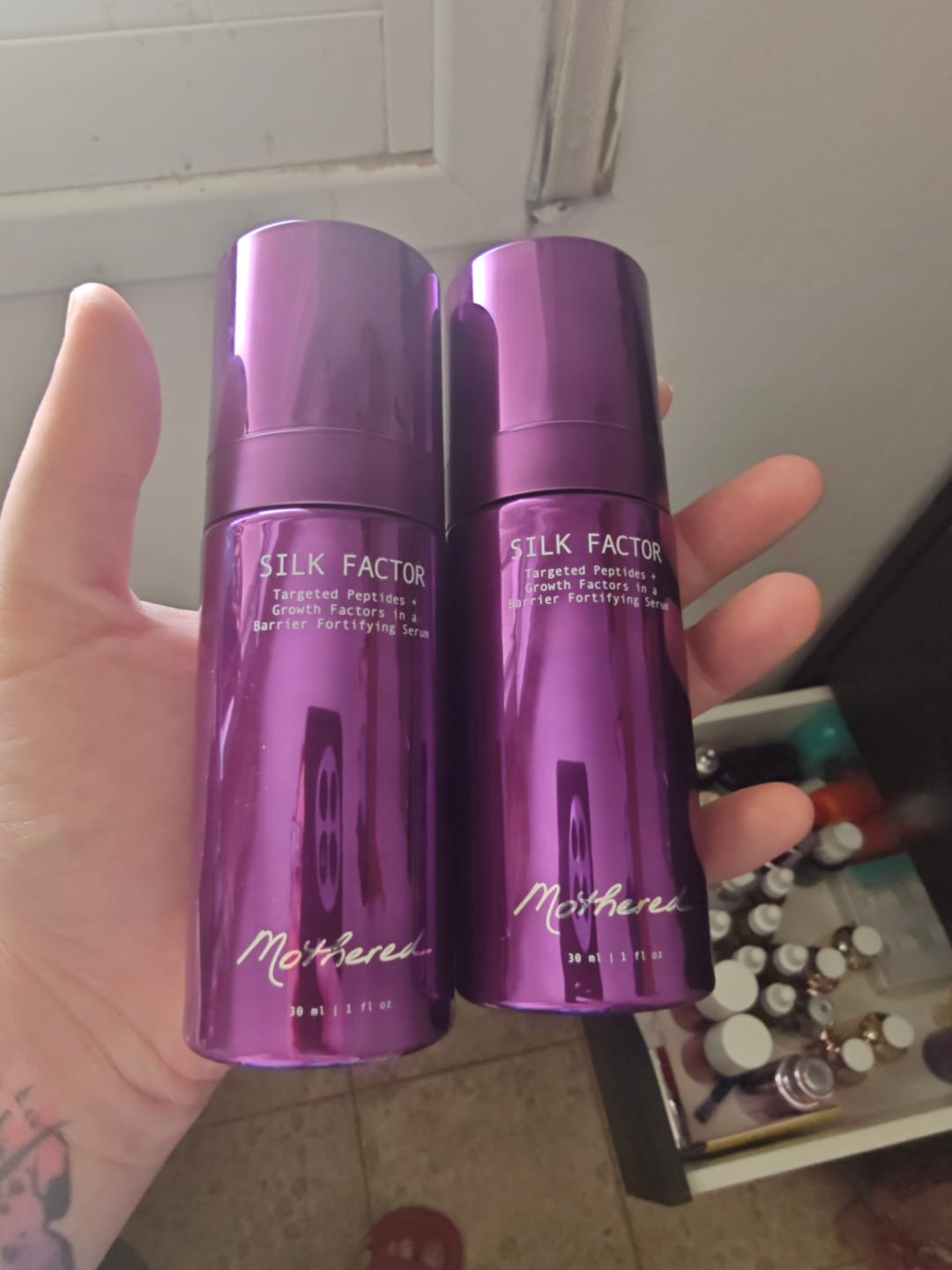 Customer photo review of SILK FACTOR