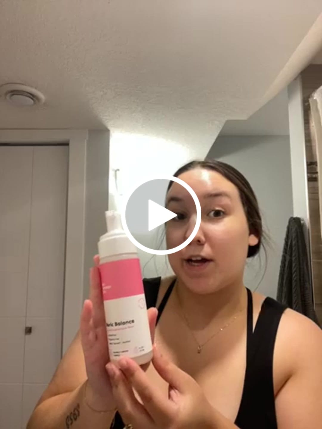 Customer video review of Boric Balance - Sensitive Boric Acid Foam pH Wash - Natural Ingredients