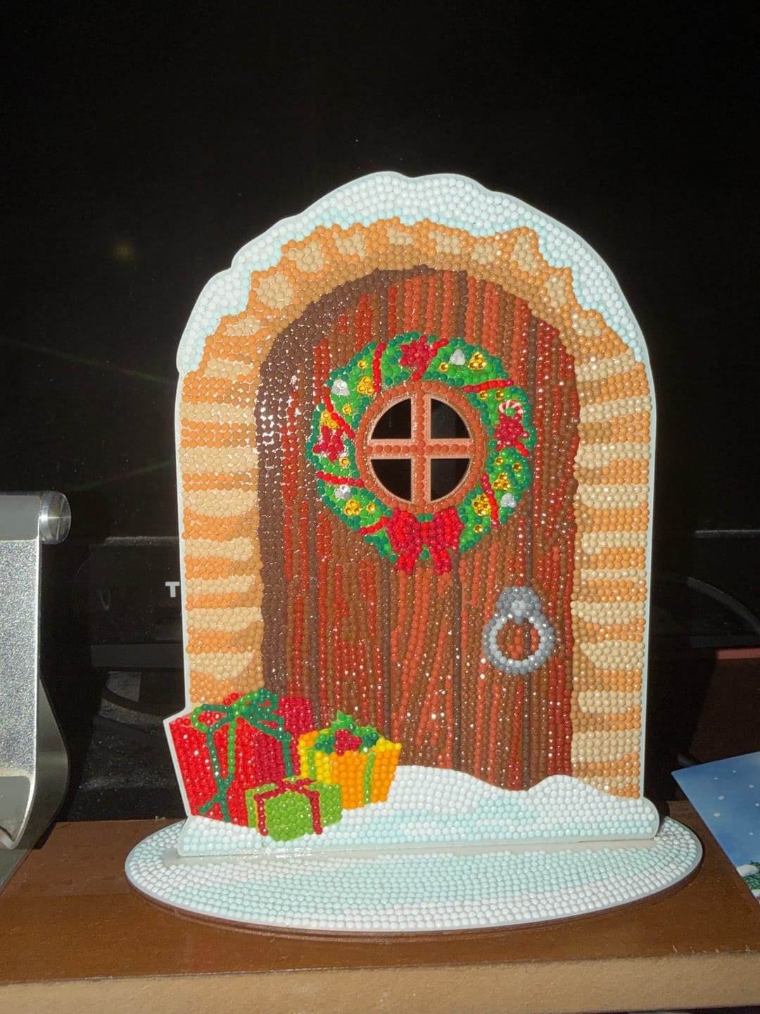 Customer photo review of Christmas Crystal Art Mystery Box
