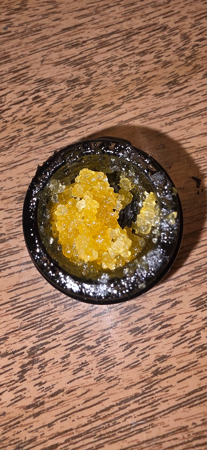 Customer photo review of Legendary Honey Crystal Gorilla Glue 3.5G (BOGO)