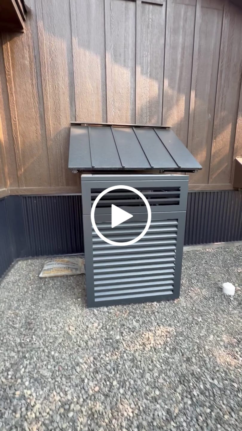 Customer video review of Central AC Cover - Black