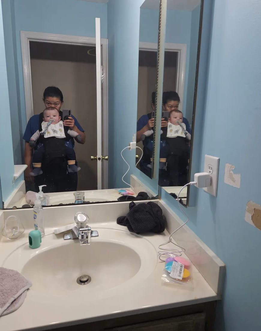 Customer photo review of Portabebés BORNEX con Asiento Ergonómico 2 en 1