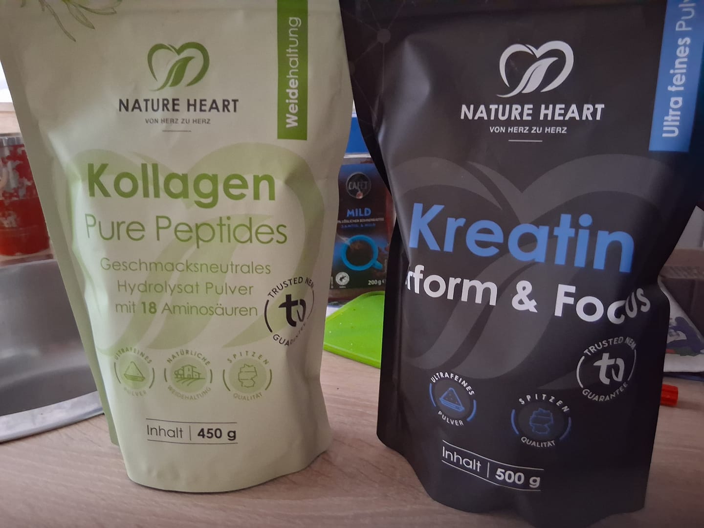 Customer photo review of Kreatin-Pulver