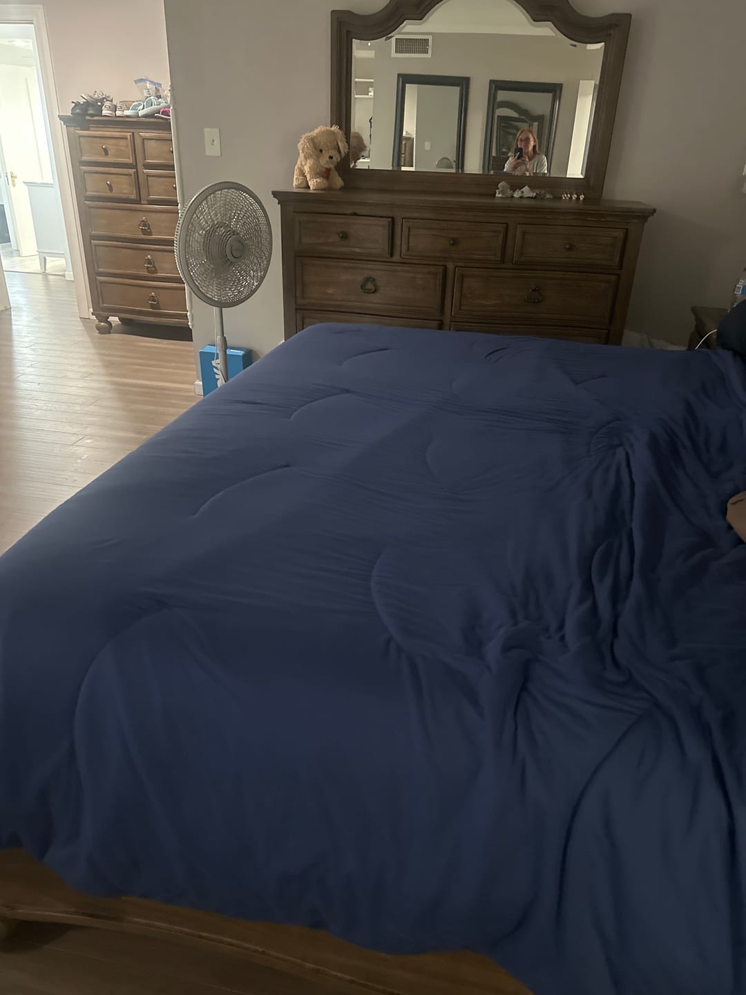 Customer photo review of CloudCool™ Cooling Comforter