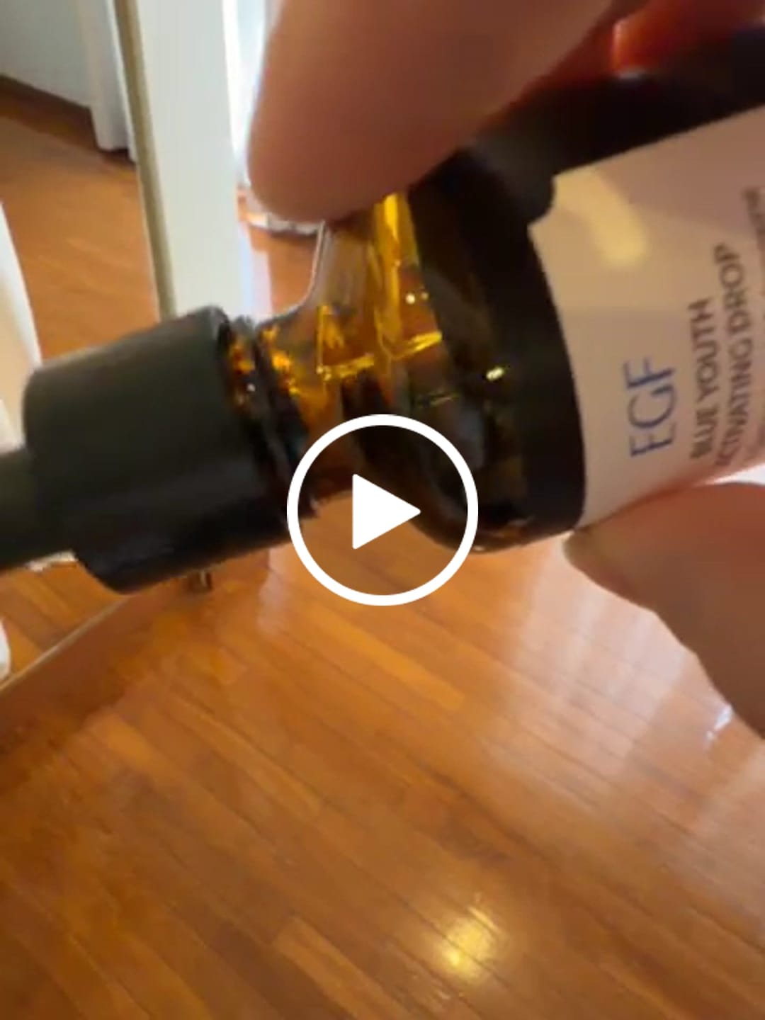 Customer video review of EGF Blue Youth Activating Drop | EGF Peptide Serum