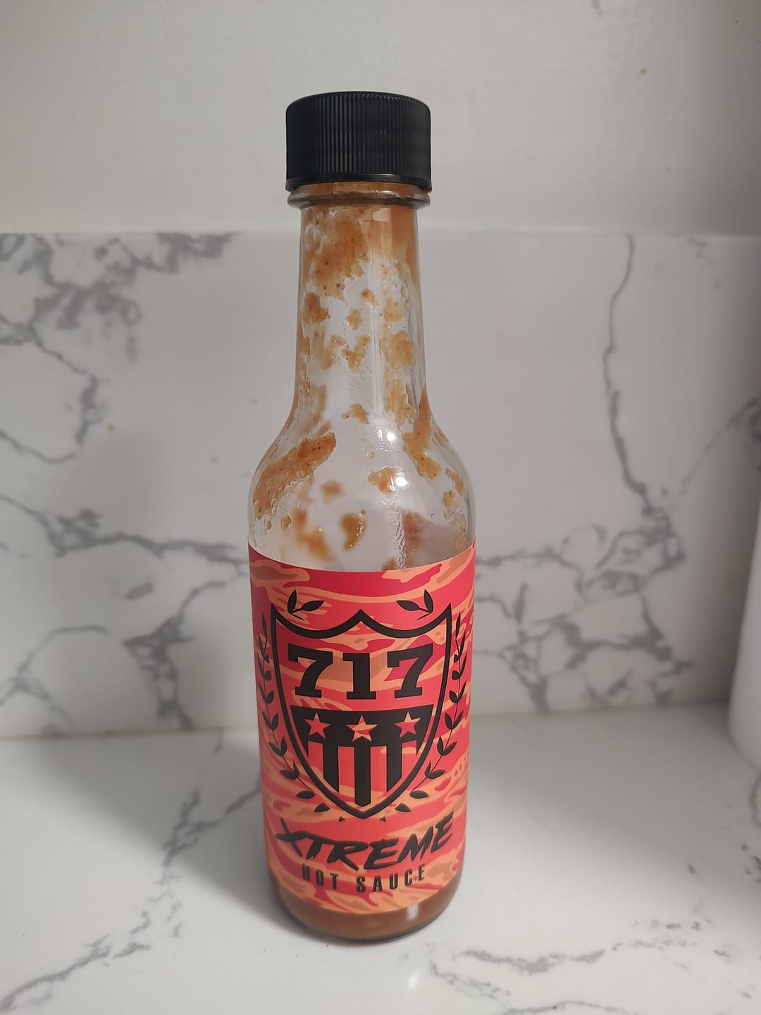 Customer photo review of 717 Xtreme Hot Sauce - USA Grown & Made