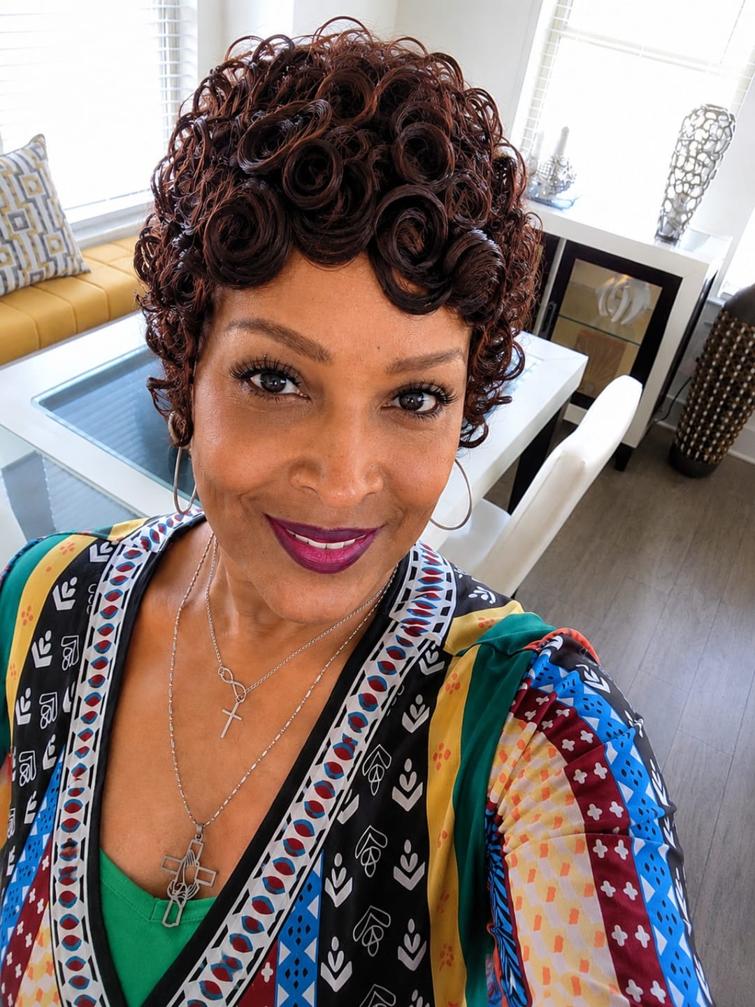 Customer photo review of Sensationnel Dashly Full Wig - UNIT 1