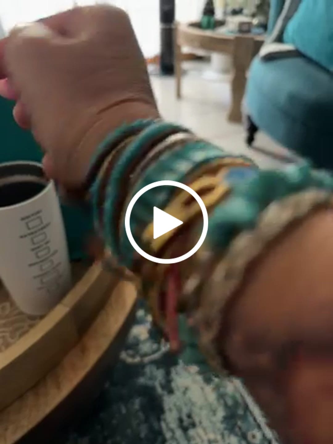 Customer video review of Magical Turquoise Jasper Energy Bracelet