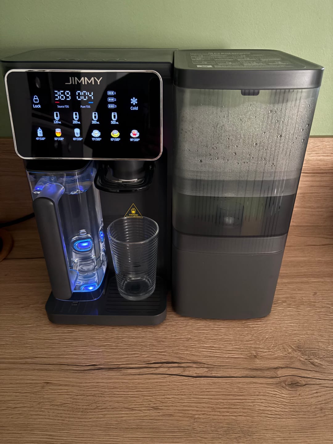 Customer photo review of R9 Pro Smart Countertop Reverse Osmosis Water Purifier
