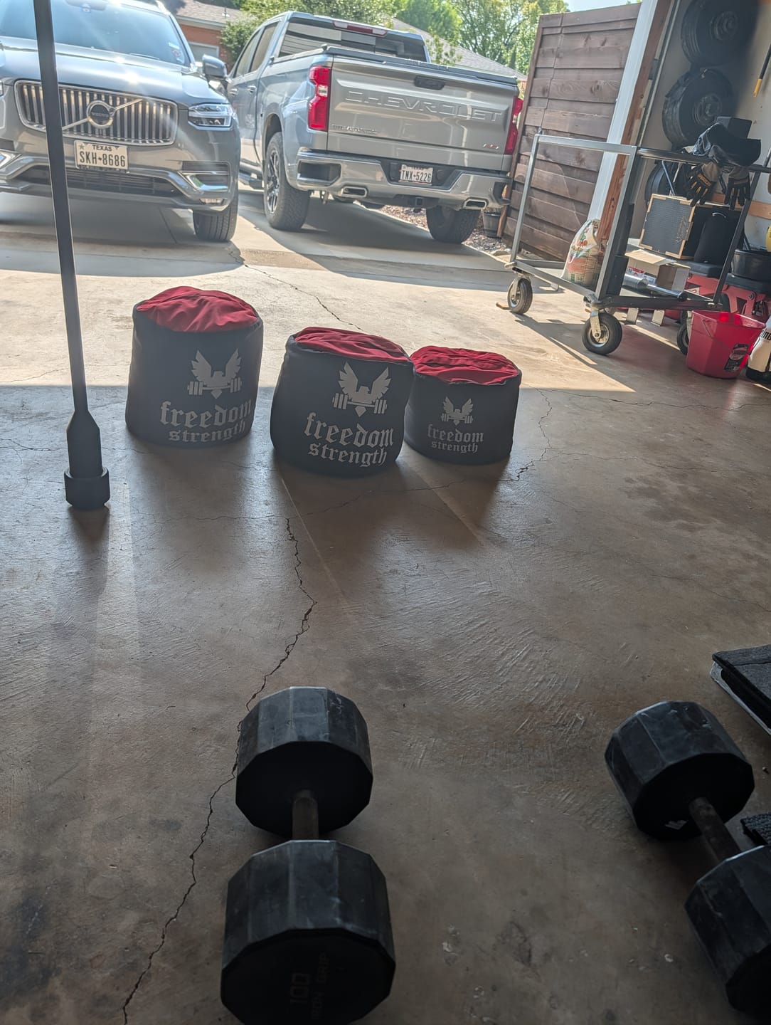 Customer photo review of Strongman Sandbag