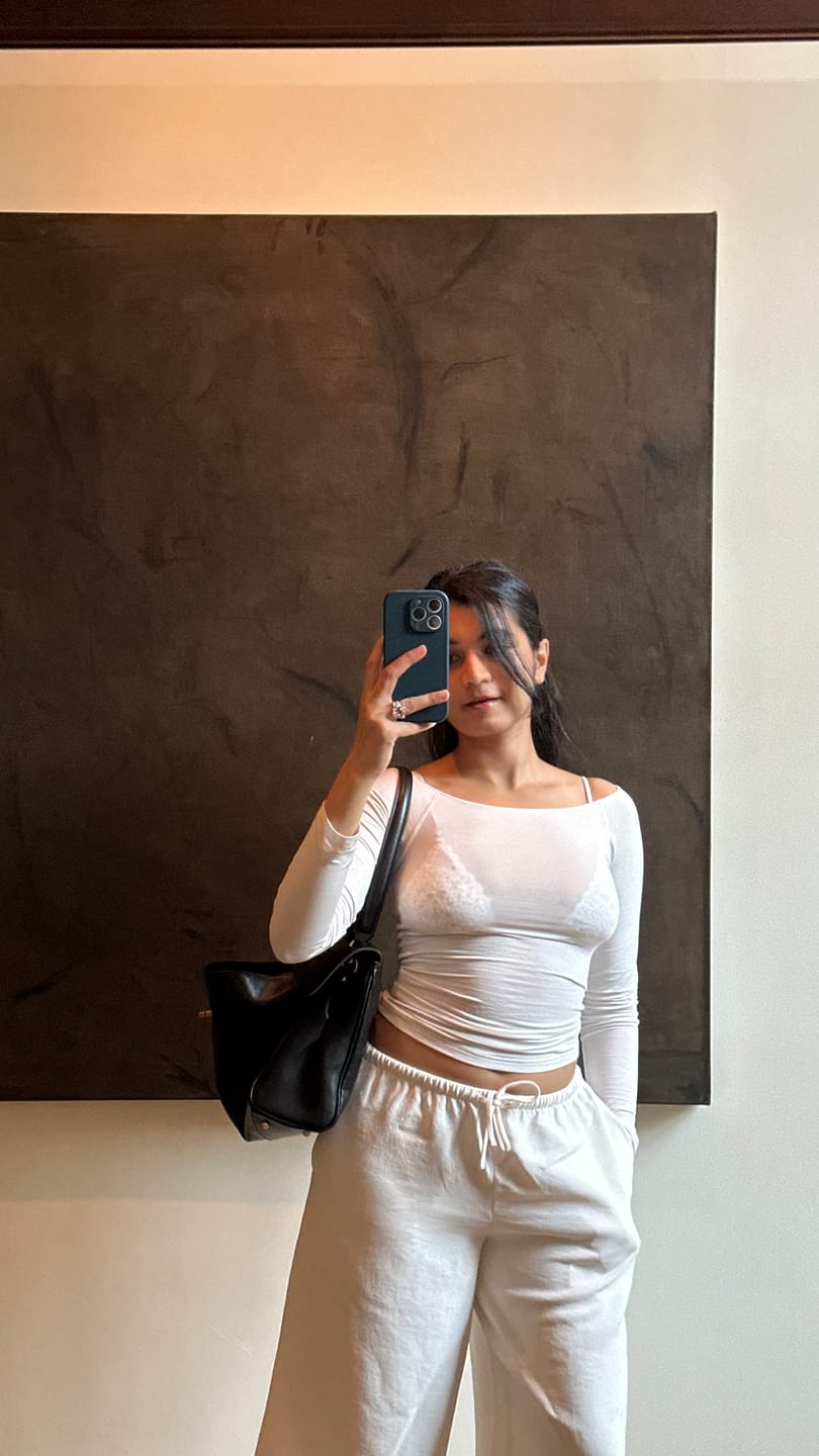 Customer photo review of The Ballet Top White