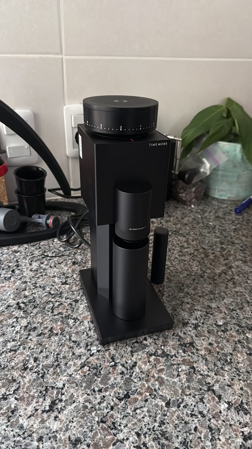 Customer photo review of TIMEMORE Bricks 01s Electric Coffee Grinder
