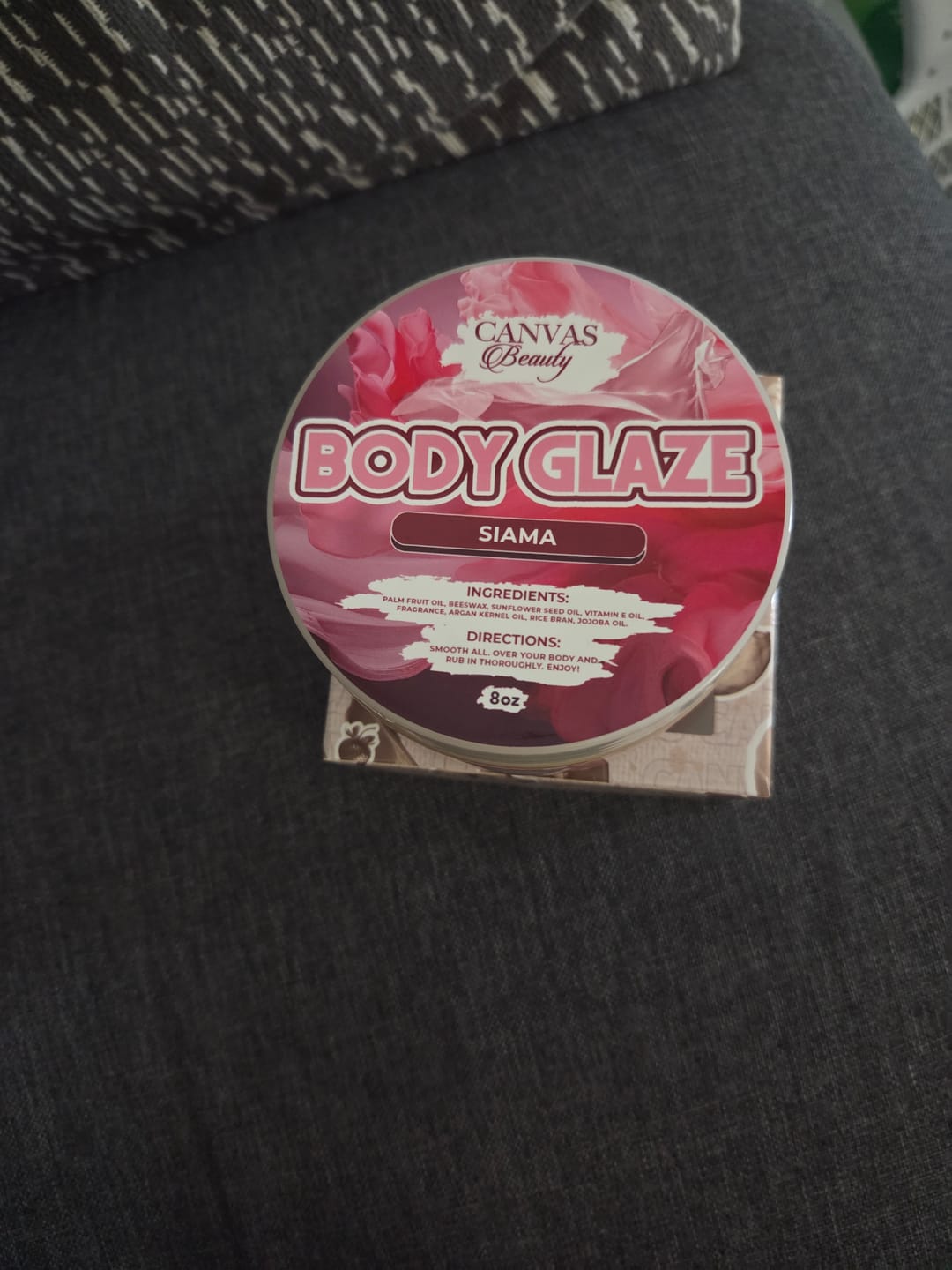 Customer photo review of BODY GLAZE: SIAMA